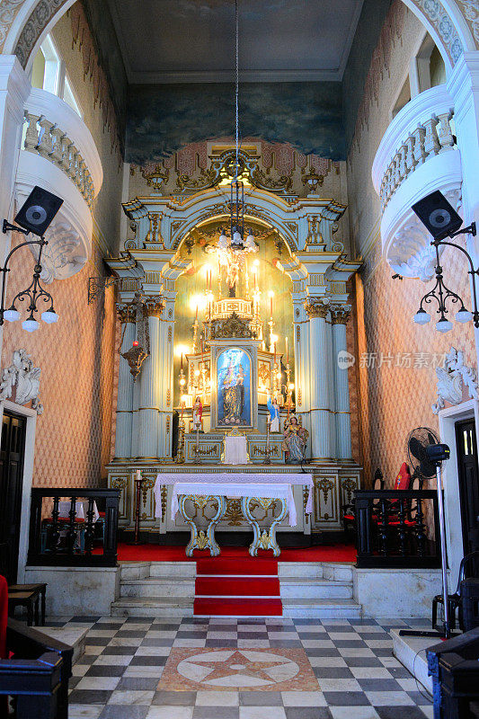 ayuda church，萨尔瓦多达巴伊亚，巴西